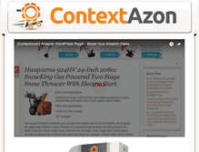 Tablet Screenshot of contextazon.com